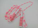 Pink Color Unisex Bamboo Indoor Skipping Rope Exercise Skipping Rope For Kid
