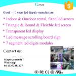 P30 outdoor mesh led for building surface