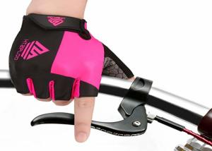 Wholesale Breathable Workout Hand Gloves , Comfortable Girls Bicycle Cycling Gloves from china suppliers