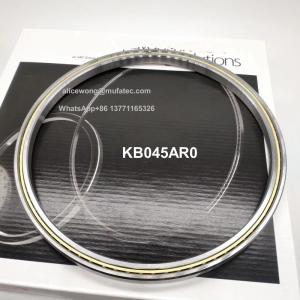 Wholesale KB045AR0 Thin Section Bearings 114.3x130.175x9.375mm With Brass Cage from china suppliers