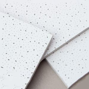 Wholesale Acoustic Mineral Fiber Wool Drop Ceiling Tile Panels with Strip Lines Surface Picture from china suppliers