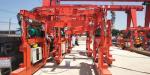 Metro Track laying crane, China good quality dt10t gantry crane, track laying