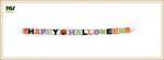 Halloween Decoration Triangle Flag Halloween Lettress Halloween Party Hall Bar