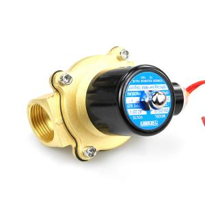 Wholesale Closed Oil Water Solenoid Control Valve AC220V DC12V 24V High Pressure 2 Ways from china suppliers