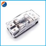 2 Positions Ways Distribution Block Car Stereo Audio 10x38mm Glass Tube AGU Fuse