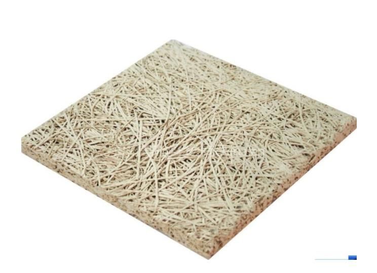 Ceiling Decoration Acoustic Green Wood Wool Cement Board