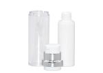 Double Wall PP Airless Bottle Skincare Lotion Cream Vacuum Cosmetic Packaging