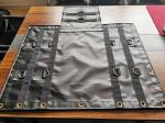 Anti-UV 4ft Drop Pvc Coated Tarpaulin Fabric 16x27ft PVC Vinyl Material For