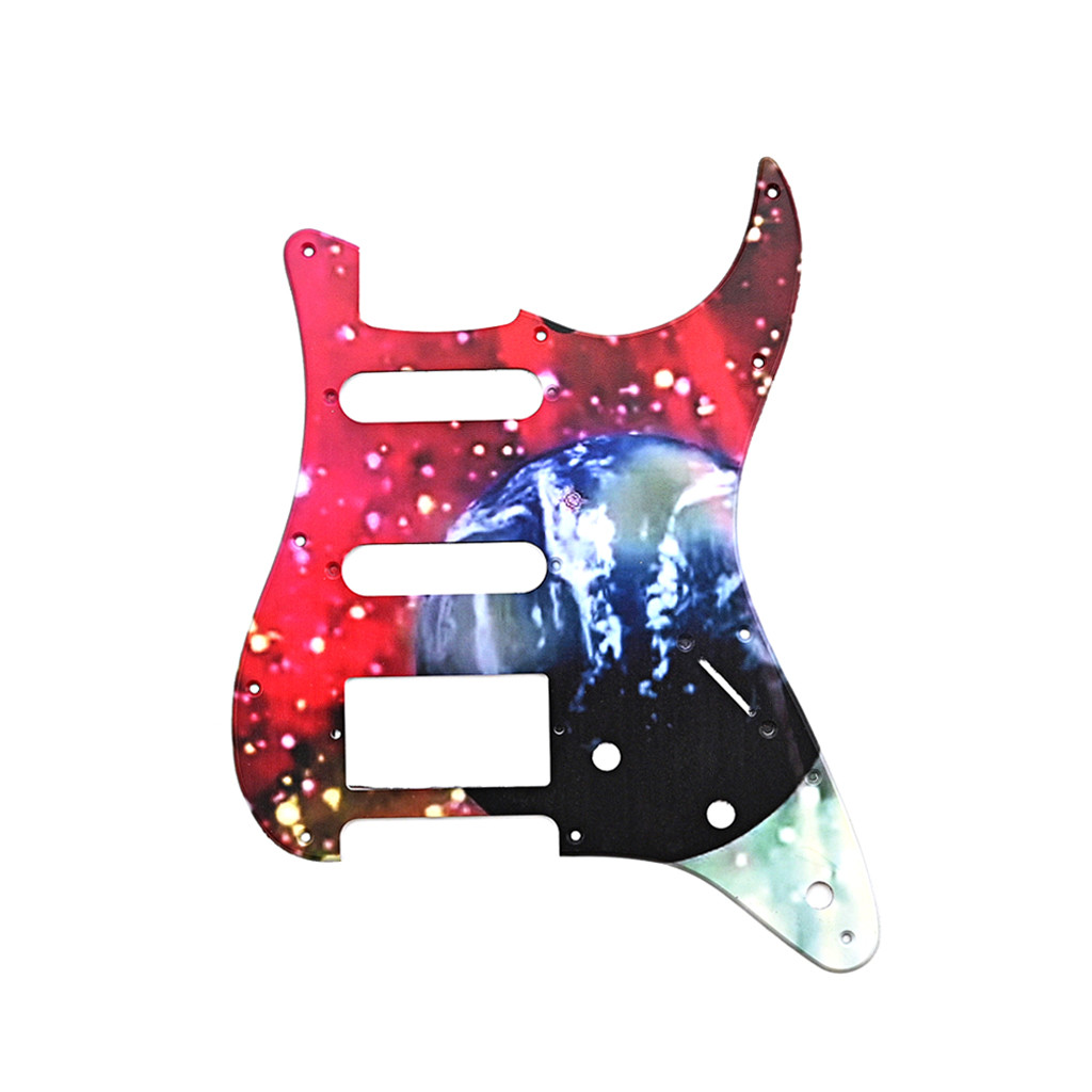 Multicolor Electric Guitar Pickguard 3 Ply 11 Holes Scratch Plate For Standard FD ST Guitar Accessories
