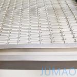 Woven Flat Decorative Wire Mesh Metal Room Divider