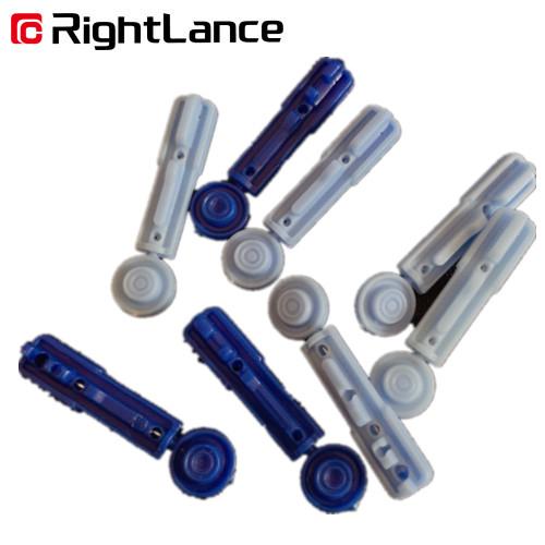 0.032cm 30 Gauge Pricking Finger With Lancet Stainless Steel Blood Lancet Single