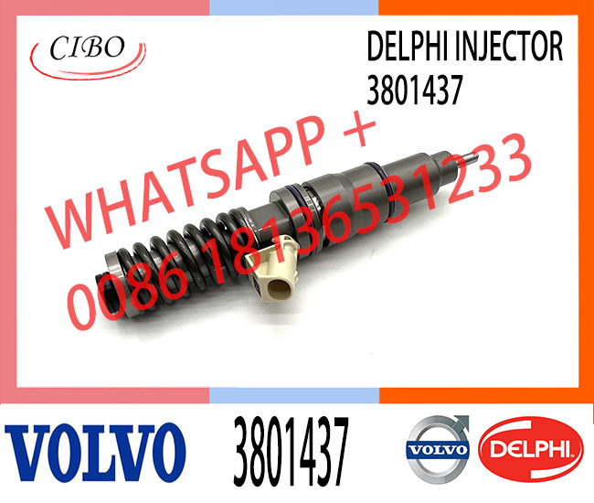 Diesel Injector 20440388 3803654, 3801437, 21586284, HRE113, 85000071 fit for Vlovo EC330BLC EC360 EC460
