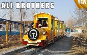 Wholesale Outdoor Amusement Equipment Tourist Electric Train Games New Design Track And Trackless Train from china suppliers