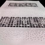 Style Letter Rhinestone Applique Patches For Dresses / Wedding Accessories
