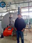 2 Ton Industrial Oil Or Gas Fired Steam Boiler For Oil Press And Refinery Plant