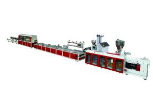 Wholesale Jwell PVC Window Decoration Lines / Decoration Strips Profile Plastic Machine from china suppliers