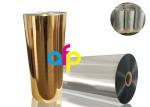 Colorful Metalized Polyester Film 180mm - 1300mm Roll Width Multiple Extrusion