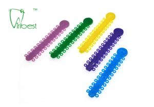 Wholesale Rubber Chain Code Dental Orthodontic Ligature Ties from china suppliers