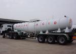 Acid Chemical Delivery Truck Strong Practicability ISO9001 Certificate 30000L