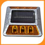 Highway Aluminum Base 6 LED Light Flash Solar Road Stud Without Foot