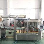 Glass Bottle Automatic Water Bottling Machine For Soft Drink / Hot Drink / Gas