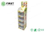 OEM ODM Cardboard Floor Displays Customized Retail Carton Paper Floor Stand