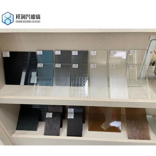 Flat Glass Patterned Glass Figured Glass in 3mm to 8mm for Customized Applications