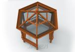 Outdoor Glass Patio Rooms Environment Friendly Exterior Prefab Sunroom Addition