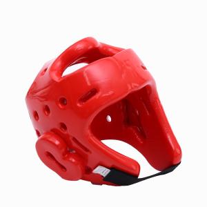 Wholesale Red TKD Taekwondo Head Guard , Unisex Dipped Foam Head Protector from china suppliers