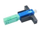 Crimp Ceramic V Slot SC UPC Fiber Optic Fast Connector Quick Single Mode FTTH