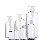 OEM ODM Cosmetic PET Plastic Boston Round Bottle 2oz 4oz 8oz
