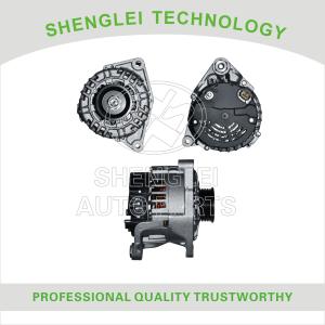 Wholesale 0124325019 OEM Audi Car Alternator , A6 2.4 12V 120A Car Dynamo Generator from china suppliers