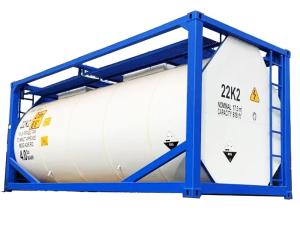Wholesale White T14 Liquid Tank Container 20Ft Carbon Steel Storage Tanks from china suppliers