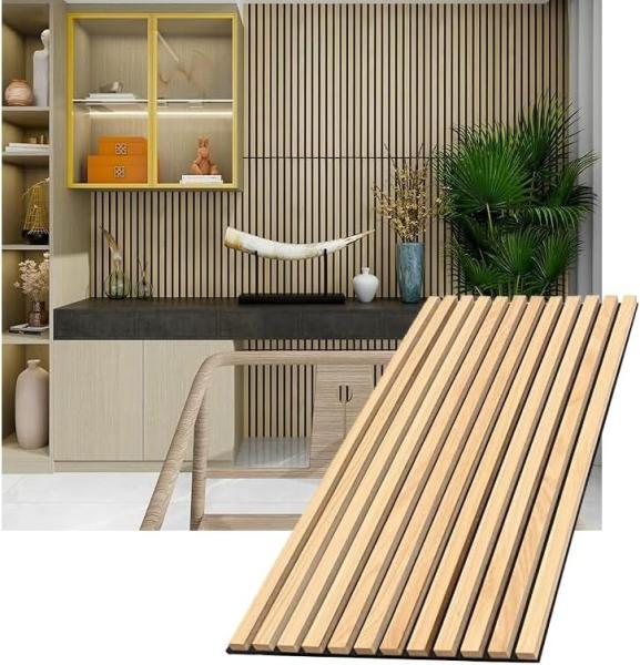 Acoustic Wood Slat Wall Panels for Interior Akupanel Soundproof Wooden Acoustic