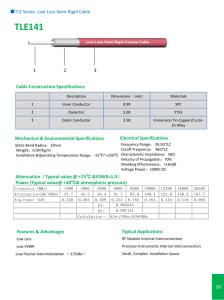 Wholesale TLE Series Low Loss Semi-Rigid Cable from china suppliers