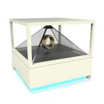 Jewlery Digital 3D Holographic Display 1920X1080 Resulution Sheet Metal Frame