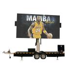 Strong And Durable LED Display Digital Screen Display Trailer For Outdoor Music