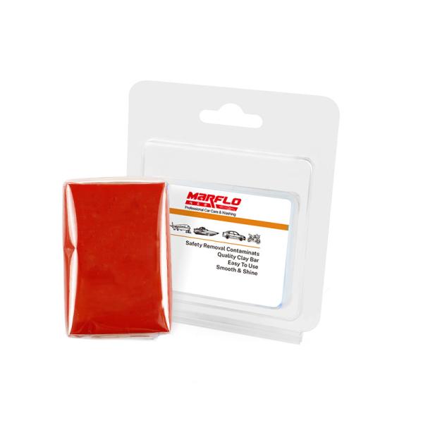 Customized Red Gray Professional Detailing Clay Remove Contaminants For Car