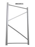 Large Heavy Duty Steel Storage Racks Garage Shelving Unit 48*72 Inch Unassembled