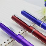 Customized wholesale Gel pen,Promotional gel-ink pen with cap,metallic gel-ink
