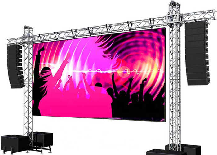 Pixel Pitch 3.9mm Rental LED Screen For Concert Stage ICN2153 Aluminum Cabinet