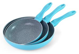 Wholesale Blue Aluminum Alloy Cadmium Free LFGB Non Stick Kitchen Set from china suppliers