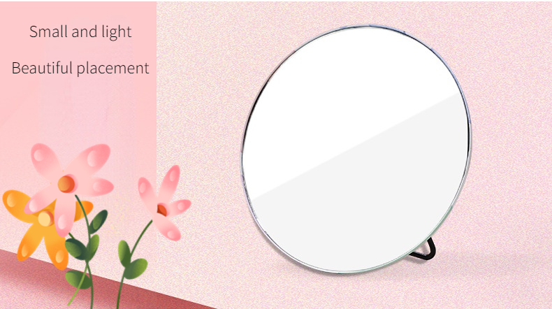 Heart Shaped Mini Mirror for Fashionable Custom Home Decor and Adjustable Design