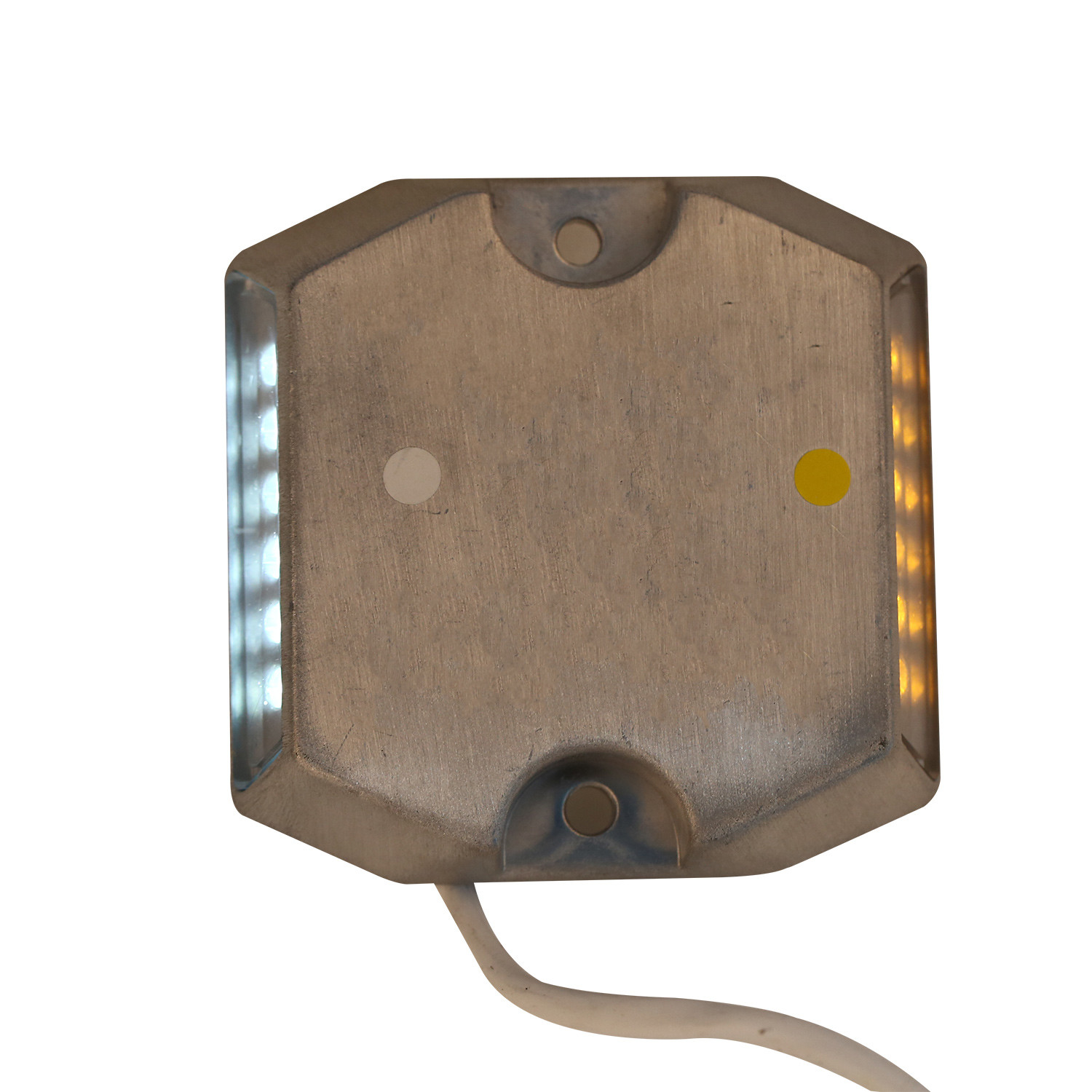 8000mcd DC24V Led Wired Road Studs Monocrystalline For Tunnel
