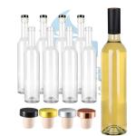 500ml 750ml 1000ml Vodka Whisky Liquor Glass Bottle with Aluminum Plastic PP