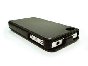 Wholesale Purple Soft Leather Case for iPhone 4 4S from china suppliers
