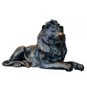 Wholesale Copper Lion Statue Life Size Bronze Lion Statues Outdoor from china suppliers