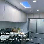 Smart Wifi Led Fake Faux Skylight Ceiling Panel 50W Circadian Lighting DIY RGB
