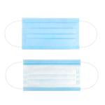 High Standard Disposable Medical Mask 3 Ply Blue Color Ear Wearing