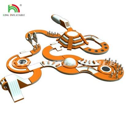 Inflatable Floating Sea Water Park Outdoor Water Play Equipment Sea Large Water